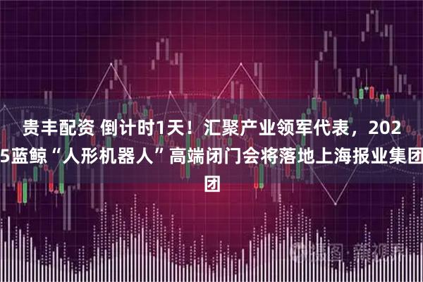 贵丰配资 倒计时1天！汇聚产业领军代表，2025蓝鲸“人形机器人”高端闭门会将落地上海报业集团